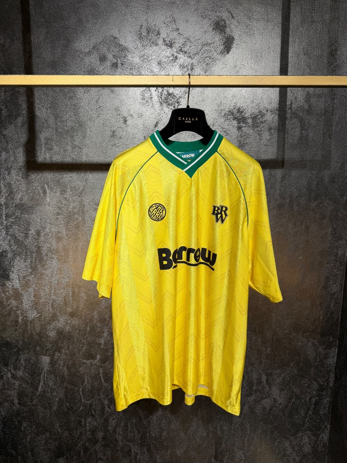 Barrow T-shirt Giallo Uomo
